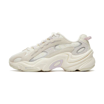 (W) FILA Low-Top Running Shoes White