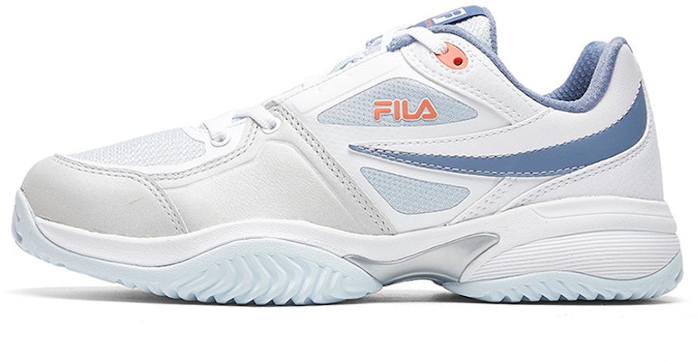 (Women) FILA Low-Top Sneaker 'White & Blue' A12W935507FWB Buy (Women) FILA Low-Top Sneaker 'White & Blue' A12W935507FWB