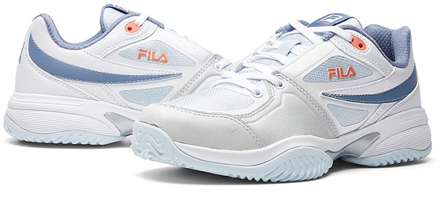 (Women) FILA Low-Top Sneaker 'White & Blue' A12W935507FWB Lookbook (Women) FILA Low-Top Sneaker 'White & Blue' A12W935507FWB