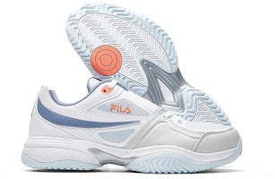 Fila 斐樂 低筒運動鞋 女款 白藍 Shop Fila 斐樂 低筒運動鞋 女款 白藍