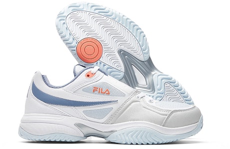 (W) FILA 低帮运动鞋 '白蓝' A12W935507FWB Shop (W) FILA 低帮运动鞋 '白蓝' A12W935507FWB