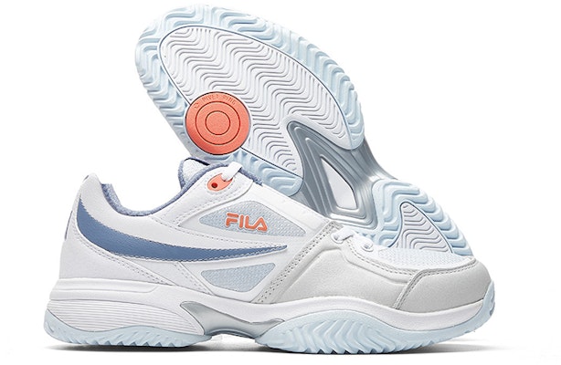 (Women) FILA Low-Top Sneaker 'White & Blue' A12W935507FWB Shop (Women) FILA Low-Top Sneaker 'White & Blue' A12W935507FWB
