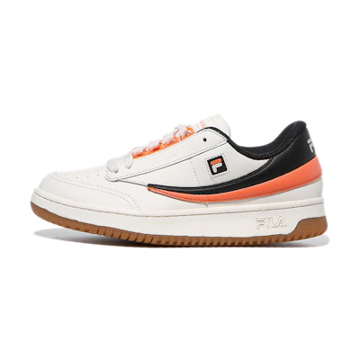 (W) FILA Low-Top Sneaker 'White Black Orange'