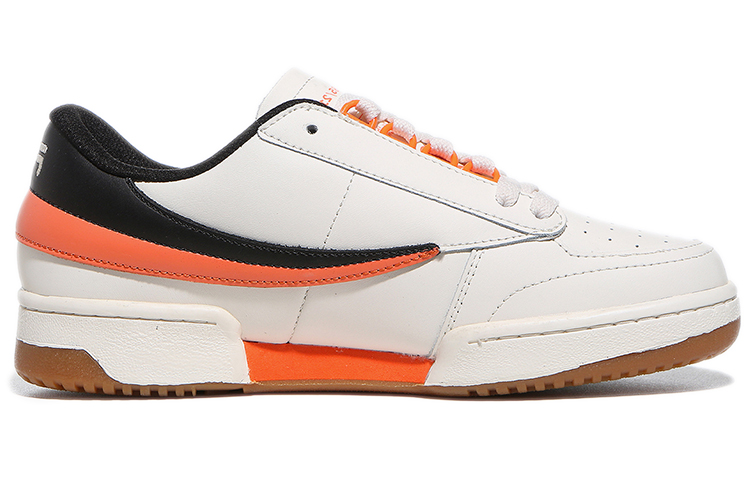 (W) FILA Low-Top Sneaker 'White Black Orange' 圖 2