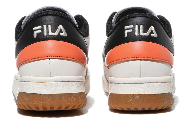 (W) FILA Low-Top Sneaker 'White Black Orange' 圖 5