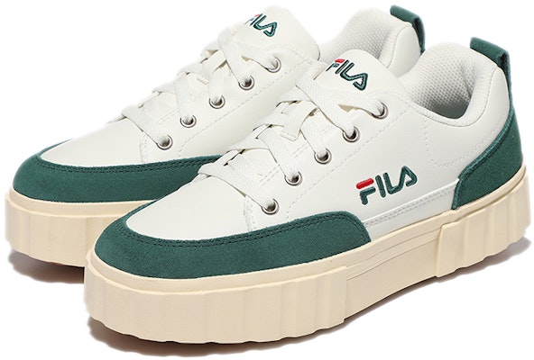 (W) FILA Kasut Low-Top 'Putih Hijau Edisi Korea' 1TM01774D_321 Lookbook (W) FILA Kasut Low-Top 'Putih Hijau Edisi Korea' 1TM01774D_321