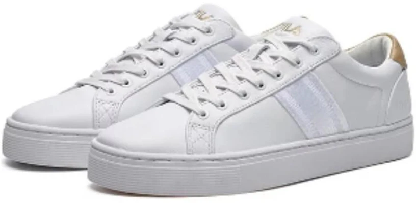 (W) FILA 白色低帮运动鞋 F12W211205FWT Shop (W) FILA 白色低帮运动鞋 F12W211205FWT