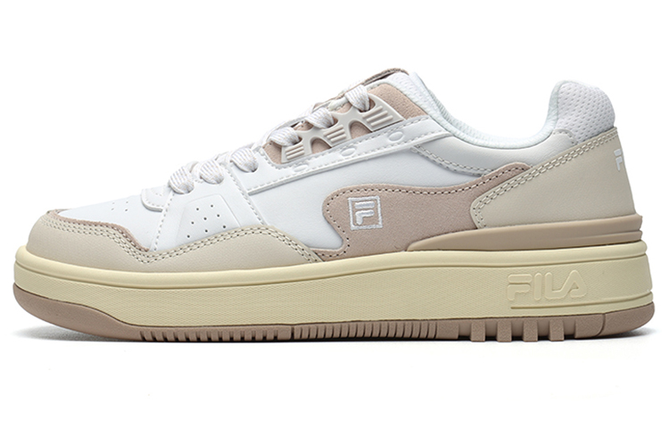 (W) FILA Low-Top Sneakers White/Brown