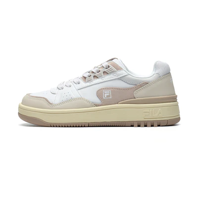 (W) FILA Low-Top Sneakers White/Brown