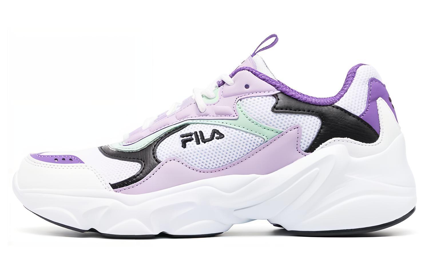 (Women) FILA Low 'White Purple' FFW0046