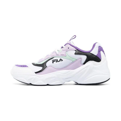 (W) FILA Low 'White Purple'