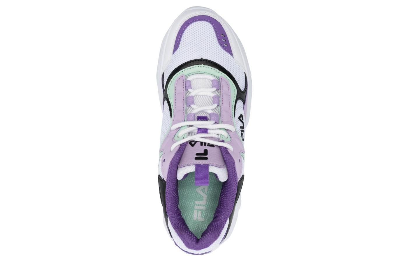 Shop (W) FILA ローカット 白/紫 FFW0046