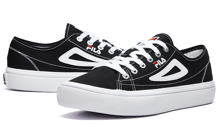 Lookbook (W) 휠라 로우 ACE73 스니커즈 블랙 F52W014403FBK