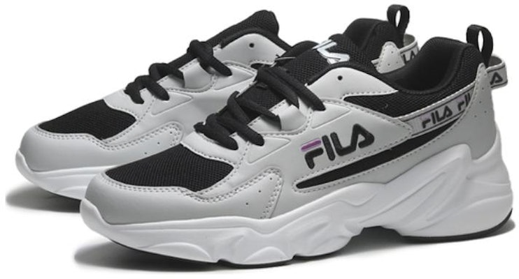 (Women) FILA Low Top 'Black Grey' 5J944X-400 Order (Women) FILA Low Top 'Black Grey' 5J944X-400