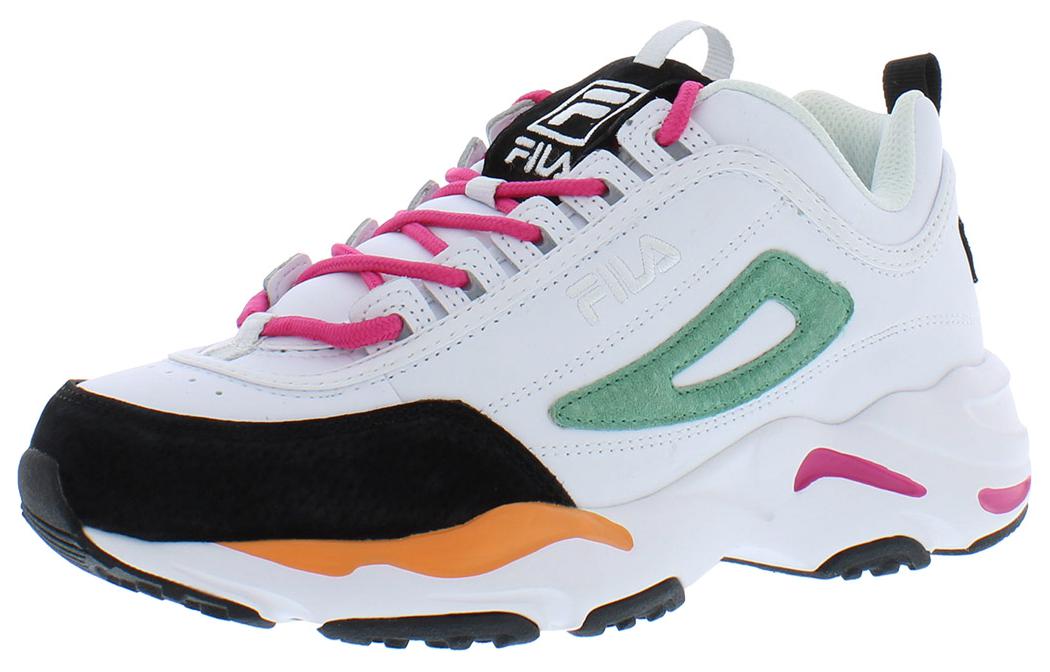 Buy (Women) FILA Low Top 'Black White Green' 5FM00669119