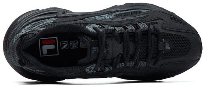 (W) FILAローカット レオパード柄 黒/緑 F12W121105FBK Lookbook (W) FILAローカット レオパード柄 黒/緑 F12W121105FBK