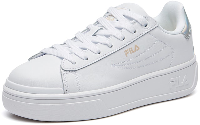 (W) FILA厚底スニーカー (ホワイト) (FILA atsuzoko sunīkā (howaito)) F12W134342FWT Order (W) FILA厚底スニーカー (ホワイト) (FILA atsuzoko sunīkā (howaito)) F12W134342FWT