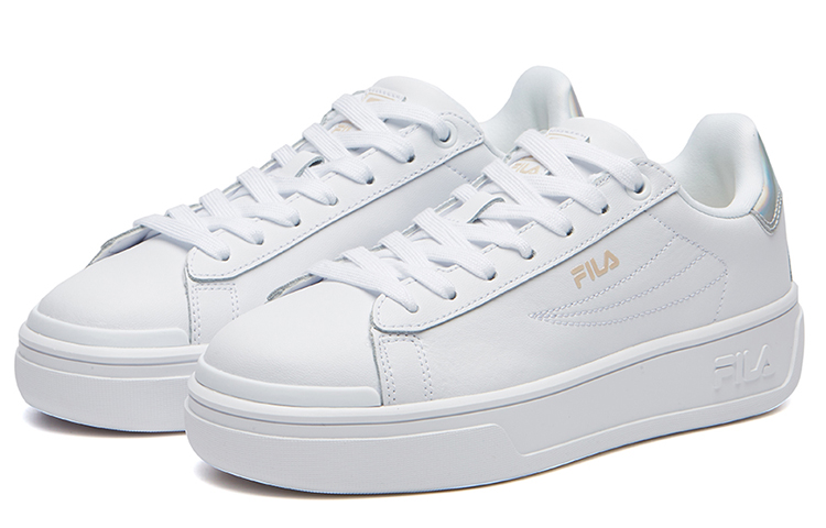 Lookbook (W) FILA厚底スニーカー (ホワイト)  (FILA atsuzoko sunīkā (howaito)) F12W134342FWT