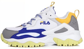 (Women) FILA Low Top Casual Sneakers 'Yellow-Blue Korean Edition' FS1SIB1004X_WBU (Women) FILA Low Top Casual Sneakers 'Yellow-Blue Korean Edition' FS1SIB1004X_WBU