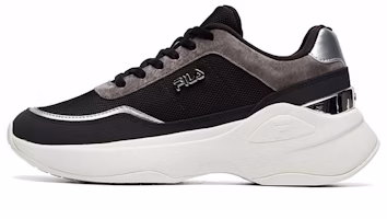 (Women) FILA Low Top Running Shoes Black/Grey F12W114208FBQ (Women) FILA Low Top Running Shoes Black/Grey F12W114208FBQ