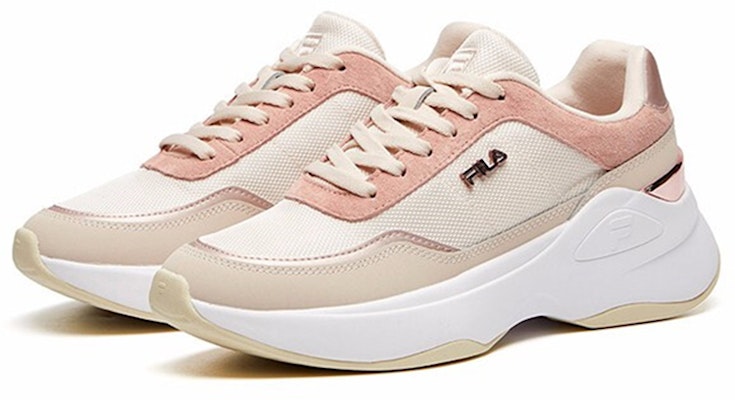 (Women) FILA Low Top Running Shoes Pink '' F12W114208FLR Lookbook (Women) FILA Low Top Running Shoes Pink '' F12W114208FLR