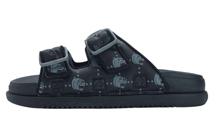 (Women) FILA Lucia Sandals 'Black Teal' F12W322506FBA