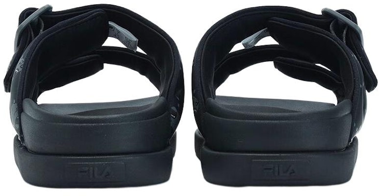 (W) FILA Lucia Sandal 'Hitam Teal' F12W322506FBA Lookbook (W) FILA Lucia Sandal 'Hitam Teal' F12W322506FBA
