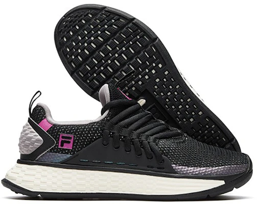 (W) FILA Lux ''Nero'' A12W012102FBK Details for (W) FILA Lux ''Nero'' A12W012102FBK