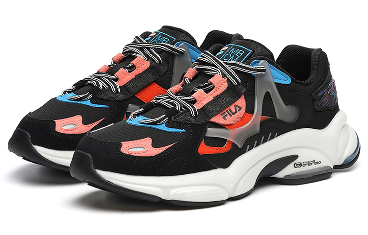 Lookbook (W) FILA Marcelo Burlon x Fusion RJV Low 'Black Daddy' Zapatos Negros T12W141113FBK