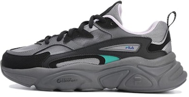 (Women) FILA Mars 1S Breathable Retro Sneakers 'Grey Black' F12W322109FFA (Women) FILA Mars 1S Breathable Retro Sneakers 'Grey Black' F12W322109FFA