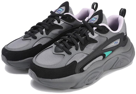 (W) Sneakers Retro FILA Mars 1S Bernapas 'Abu-abu Hitam' F12W322109FFA Order (W) Sneakers Retro FILA Mars 1S Bernapas 'Abu-abu Hitam' F12W322109FFA
