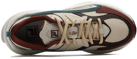 (W) 휠라 마스 1S SMU 스니커즈 '베이지 브라운 레드' F12W332126FAR Lookbook (W) 휠라 마스 1S SMU 스니커즈 '베이지 브라운 레드' F12W332126FAR