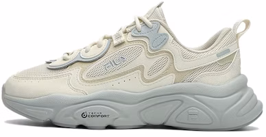 (Women) FILA Mars 1S Sneakers 'Cream White Blue' F12W332117FGN (Women) FILA Mars 1S Sneakers 'Cream White Blue' F12W332117FGN