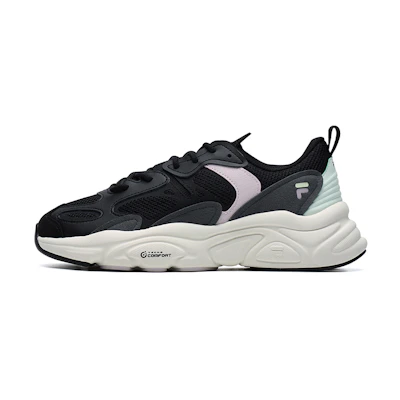 (W) FILA Mars 2 Low Chunky Sneakers Black/Grey