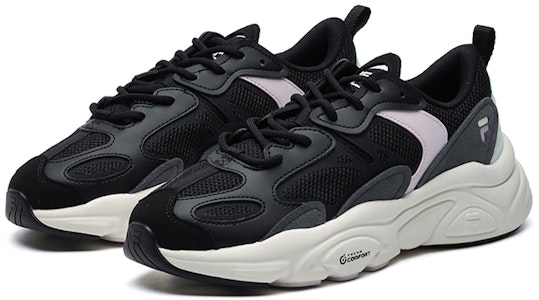 (W) FILA マーズ2 ロー 厚底スニーカー 黒/灰 F12W124156FBD Order (W) FILA マーズ2 ロー 厚底スニーカー 黒/灰 F12W124156FBD