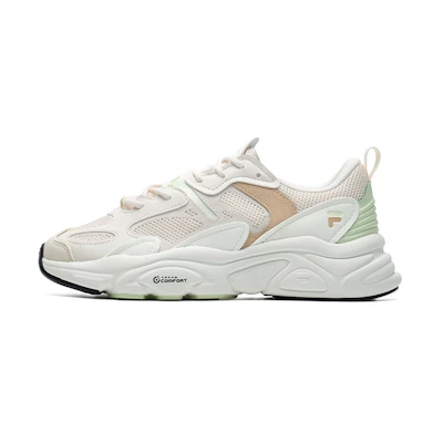 (W) FILA Mars 2 Low Top Daddy Shoes For White/Pink