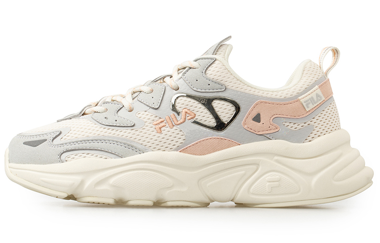 (Women) FILA Mars Sports Shoes White/Pink/Grey T12W031112FSL