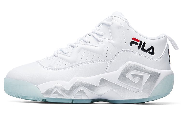 (Women) FILA MB1 'White Retro High-Top Basketball' F12W041201FFI