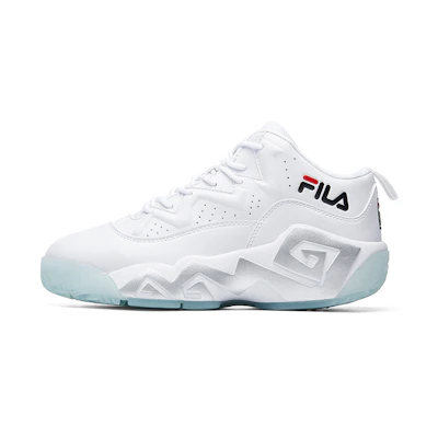 (W) FILA MB1 'White Retro High-Top Basketball'