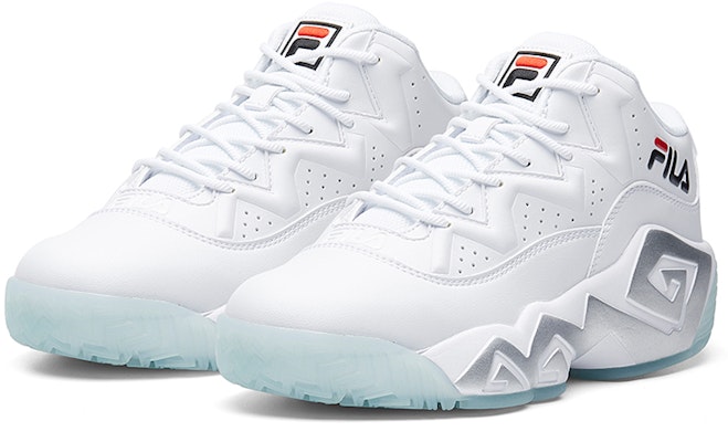 (W) FILA MB1 白色复古高帮篮球鞋 F12W041201FFI Lookbook (W) FILA MB1 白色复古高帮篮球鞋 F12W041201FFI