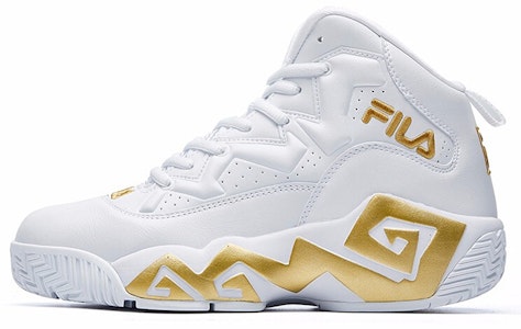 FILA斐樂 MB1 高筒 復古籃球鞋 女款 白金 Buy FILA斐樂 MB1 高筒 復古籃球鞋 女款 白金