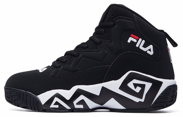 (Women) FILA MB1 High Top Basketball Shoes Black F12W041224FBK