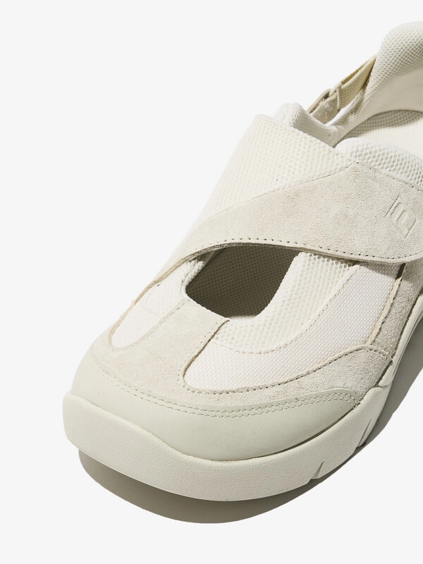 Sizing (W) 휠라 멜비스 메리제인 스니커즈 베이지 베이지 베이지 1100FS253OD03X011260