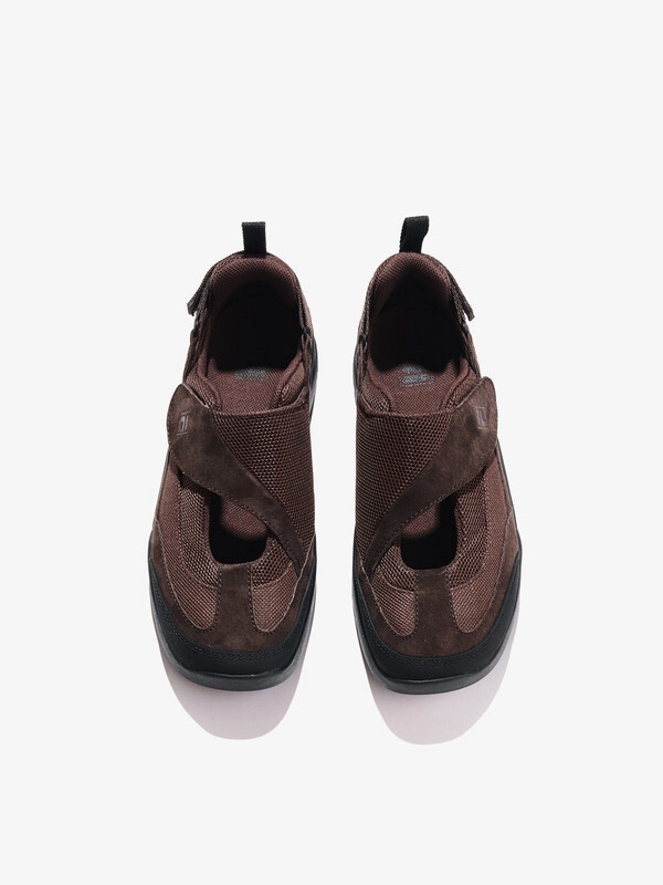 Shop (W) 휠라 멜비스 메리제인 스니커즈 브라운 브라운 브라운 1100FS253OD03X011217