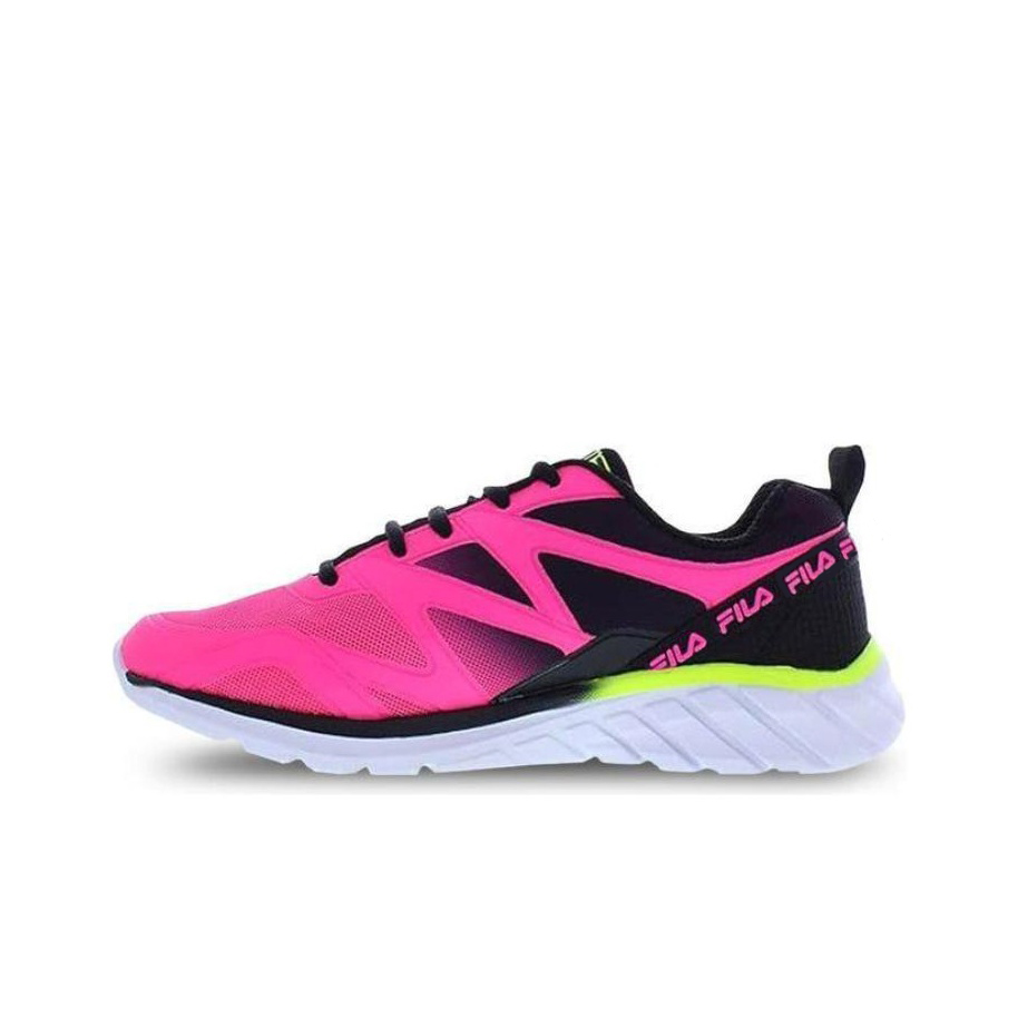 (Women) FILA Memory Galaxia 5 Pink Black Yellow 5RM02113-656