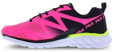 (Women) FILA Memory Galaxia 5 Pink Black Yellow 5RM02113-656 (Women) FILA Memory Galaxia 5 Pink Black Yellow 5RM02113-656