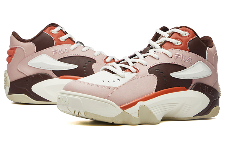 Shop (W) FILA Janball Mid Merah Jambu/Coklat F12W041216FMB