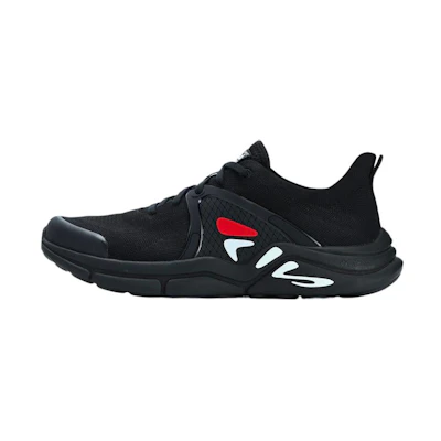 (W) FILA Mind 3 Sportswear Sneakers 'Black White Red'