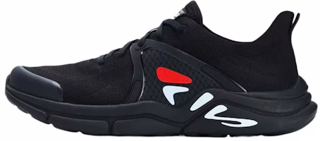(Women) FILA Mind 3 Sportswear Sneakers 'Black White Red' A12W321302FBK (Women) FILA Mind 3 Sportswear Sneakers 'Black White Red' A12W321302FBK