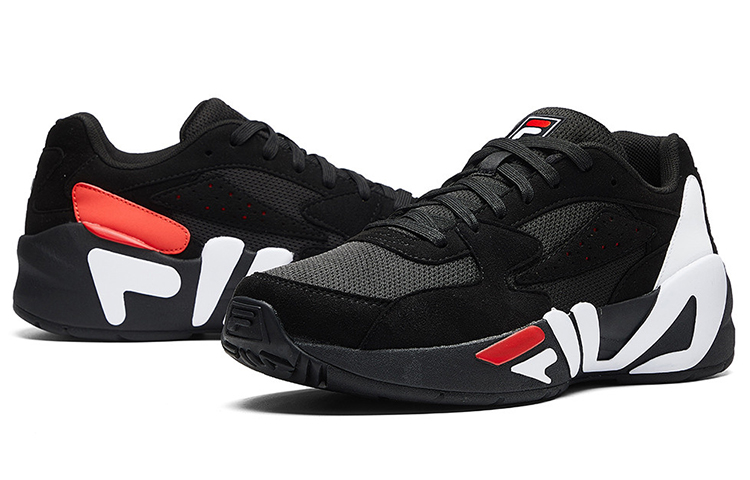 Shop (W) FILA マインドブロワー ロー (ブラック) F12W011107FBK
